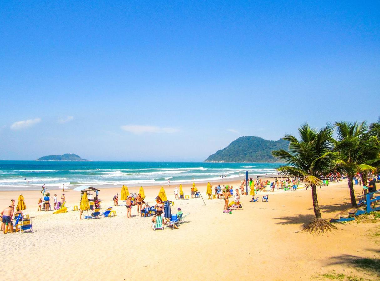 Apto C Wi-Fi A 180M Da Praia Do Tombo - Guaruja Apartment Exterior photo